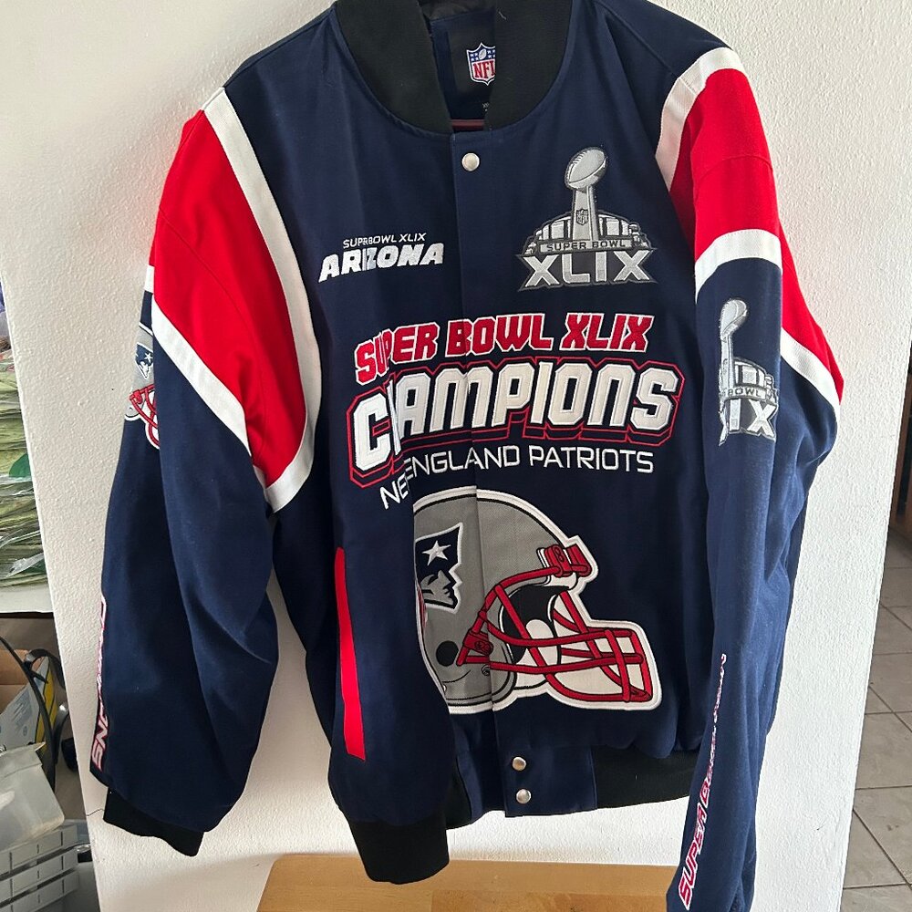 New England Patriots Men's Super Bowl XLXI (Arizona) Jacket